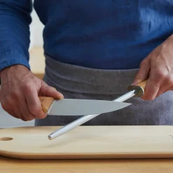Diamond Sharpening Steel, 25cm Kitchen Knives