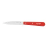 Clearance No 113 Red Beechwood Handle Serrated Paring Knife, 10cm Kitchen Knives