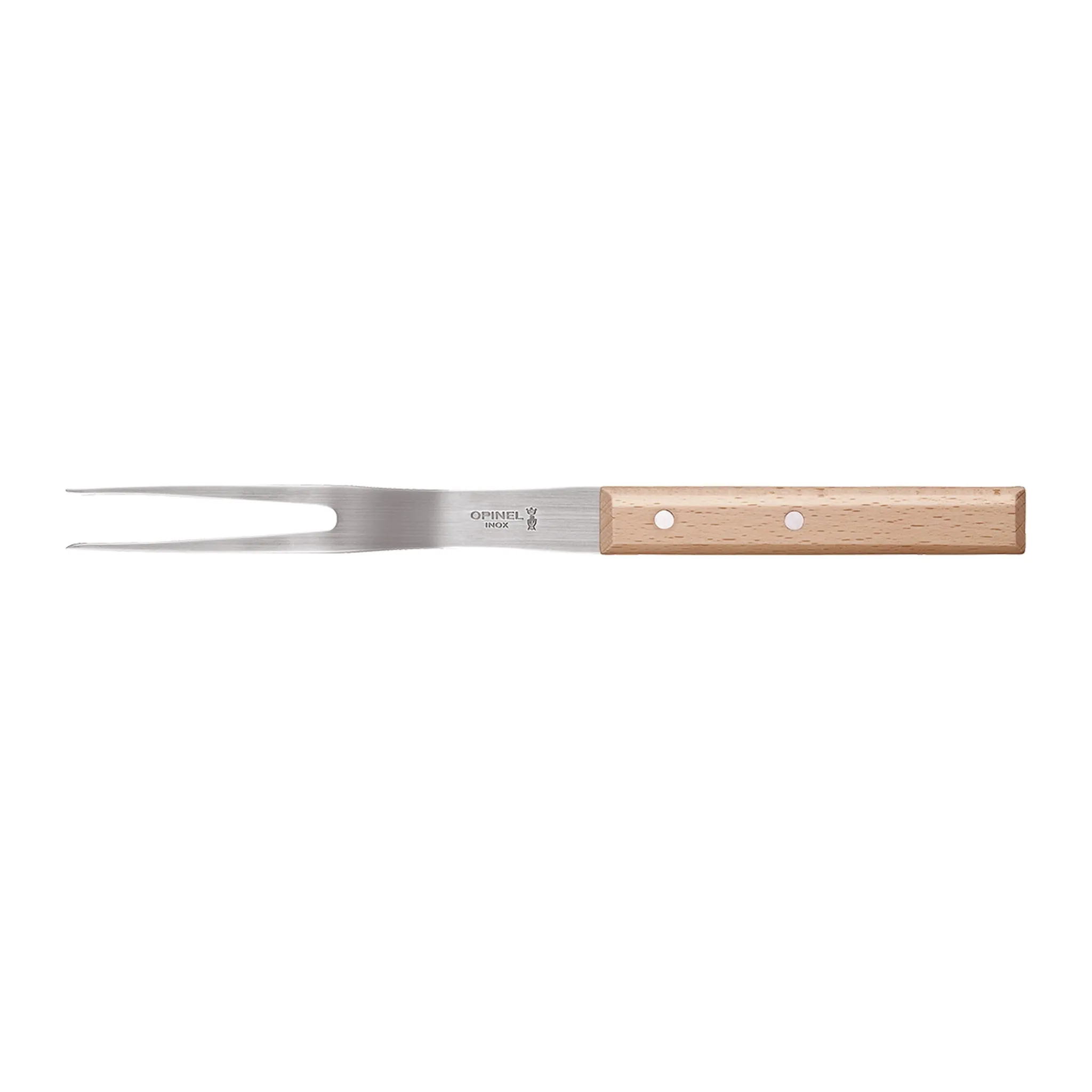 Online Parallele Beech Handle Carving Fork Kitchen Knives