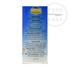 Clearance Orange Blossom Water, 300ml Middle Eastern Ingredients|Baking Ingredients