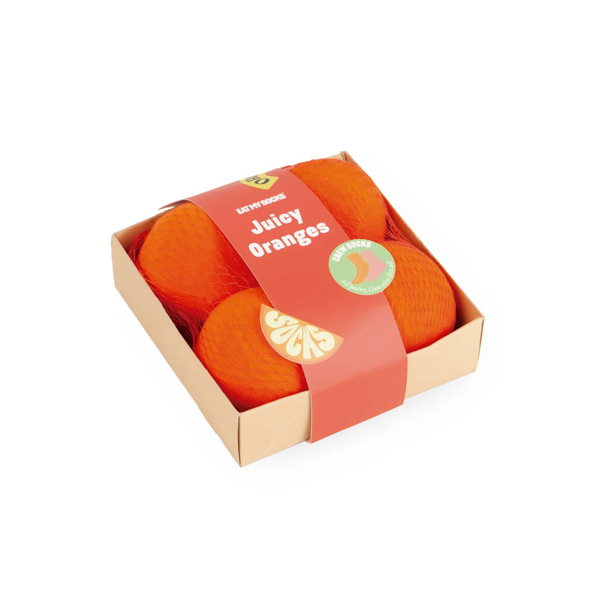 Online Orange Socks, 2 Pairs Tableware Brands
