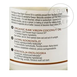 Hot Organic Virgin Coconut Oil, 200ml Ingredients Brands|African Ingredients