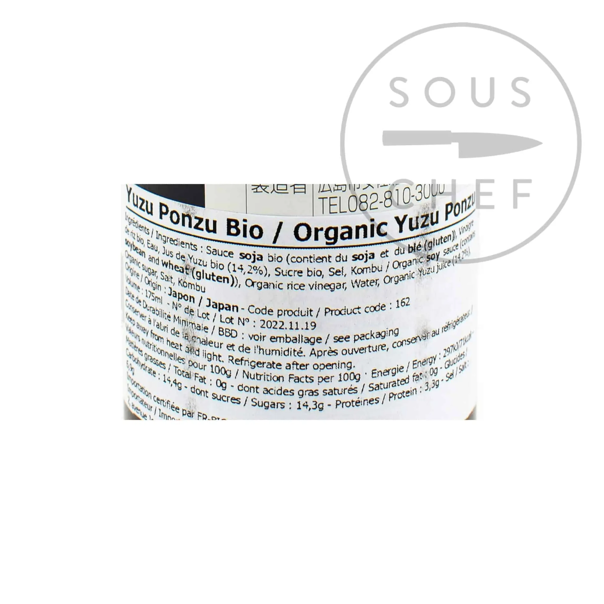 Best Organic Yuzu Ponzu Sauce, 175ml Ingredients Brands|Japanese Ingredients