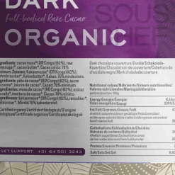 Clearance 70% Cru Virunga Congo Dark Couverture Chocolate, 2kg Ingredients Brands|Chocolate & Sweets