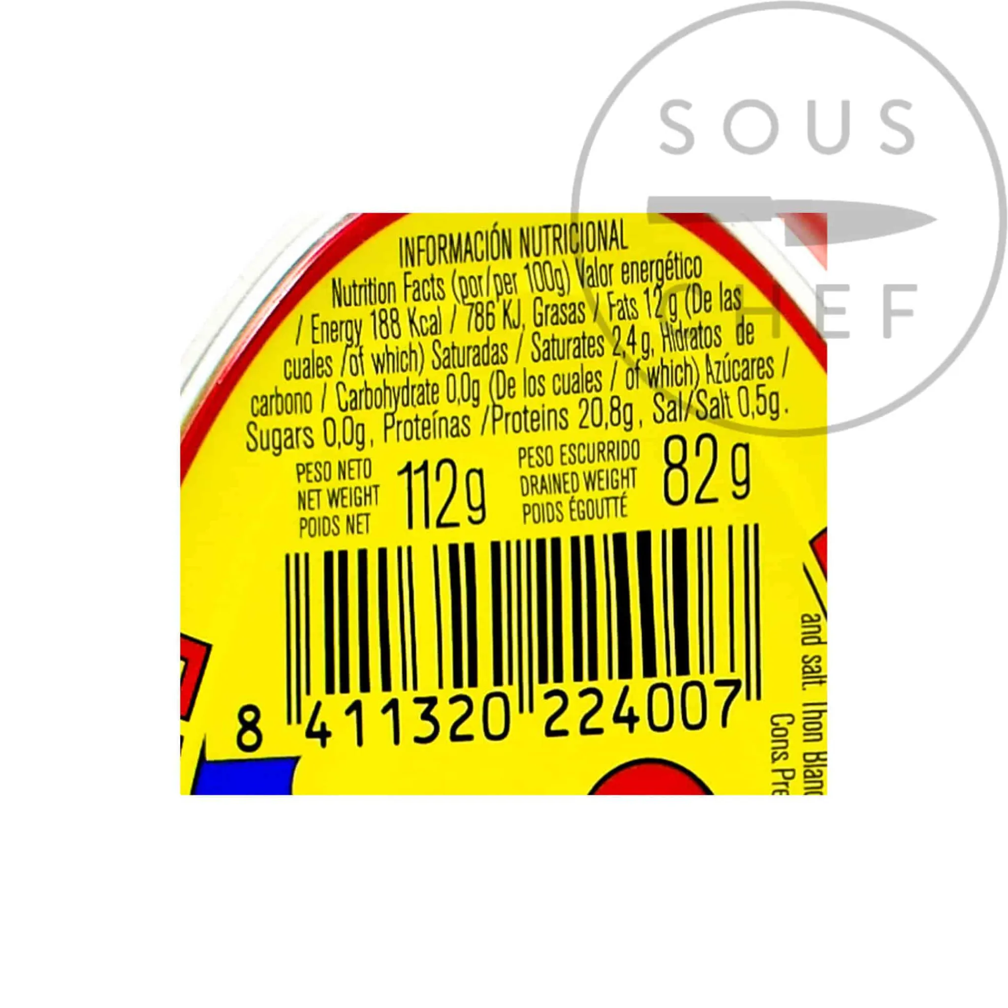 Bonito Tuna in Escabeche Sauce, 112g Ingredients Brands|Spanish Ingredients