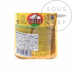 New Bonito Tuna in Organic Olive Oil, 220g Ingredients Brands|Spanish Ingredients