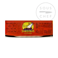 Outlet Sardines A La Antigua in Olive Oil, 140g Ingredients Brands|Spanish Ingredients