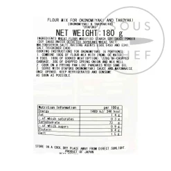 Clearance Okonomiyaki Takoyaki Powder, 180g Ingredients Brands|Japanese Ingredients