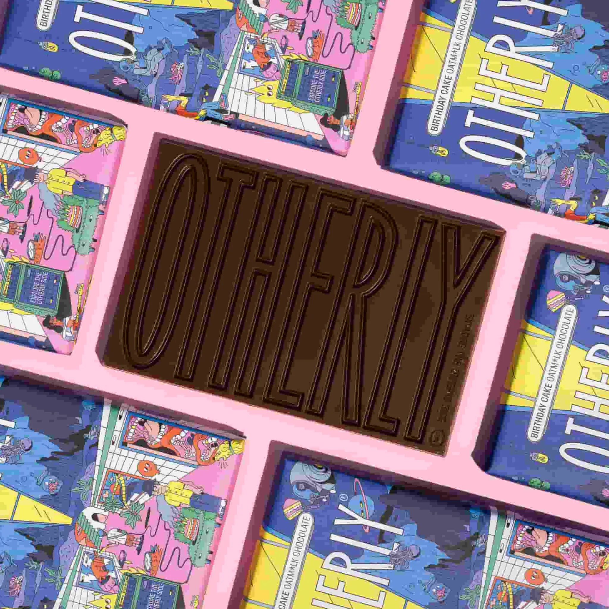 Online Birthday Cake Oatm*lk Chocolate Bar, 120g Ingredients Brands|Chocolate & Sweets