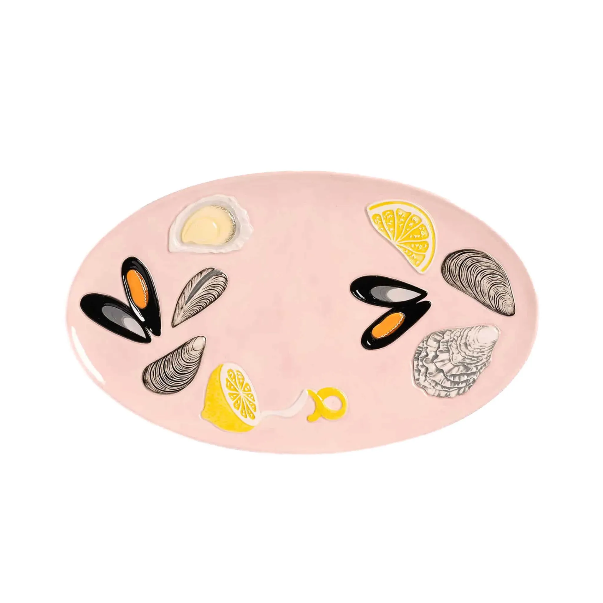 Sale Oysters and Mussels Ceramic Platter Tableware Brands|Table Setting