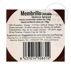 Best Valencia Quince Paste, 140g Ingredients Brands|Spanish Ingredients