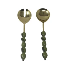 Hot Pair of Olive Salad Servers Cutlery|Tableware Brands