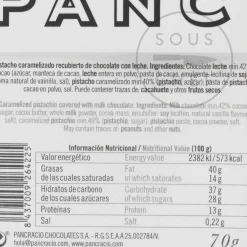 Outlet Chocolate Covered Caramelised Pistachios, 70g Ingredients Brands|Spanish Ingredients