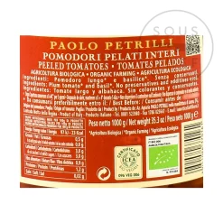 Organic Peeled Tomatoes, 1062ml Ingredients Brands|Italian Ingredients