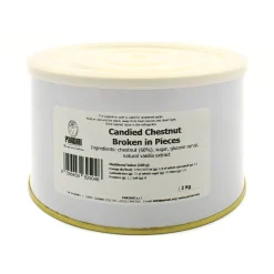 Clearance Candied Chestnut Broken In Pieces, 2kg Ingredients Brands|Italian Ingredients