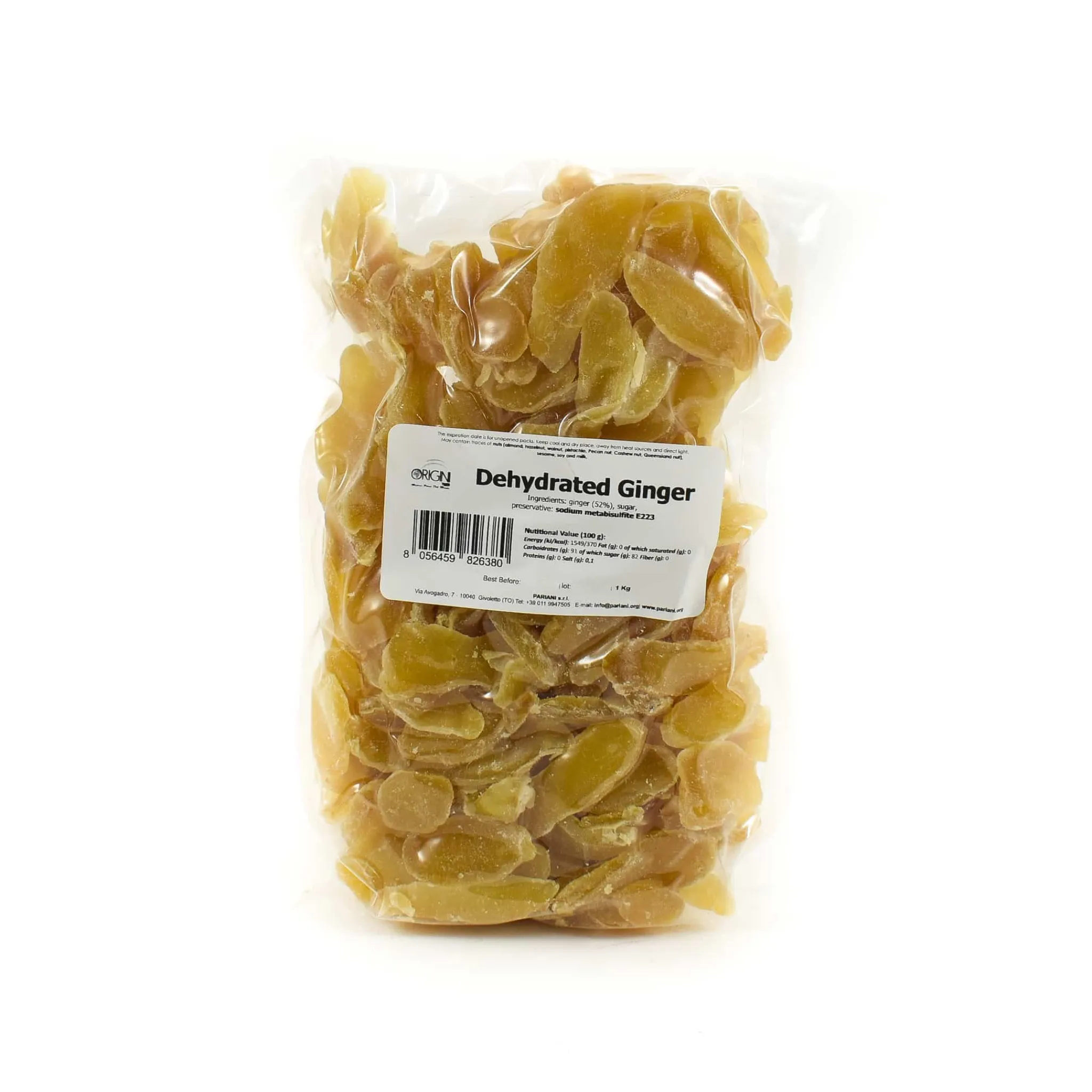 Hot Dried Ginger, 1kg Ingredients Brands|Italian Ingredients