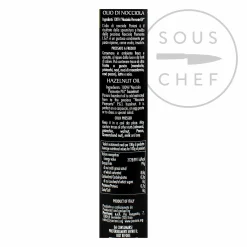 Hazelnut Oil, 250ml Ingredients Brands|Italian Ingredients