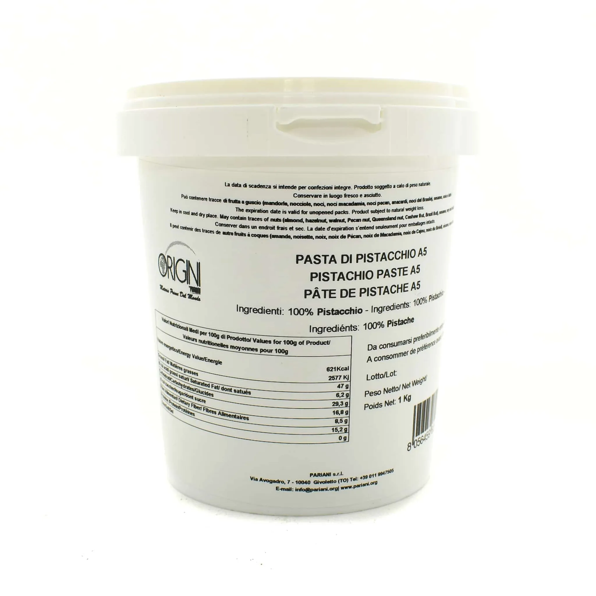 Outlet Pistachio Paste A5, 1kg Italian Ingredients|Ingredients Brands