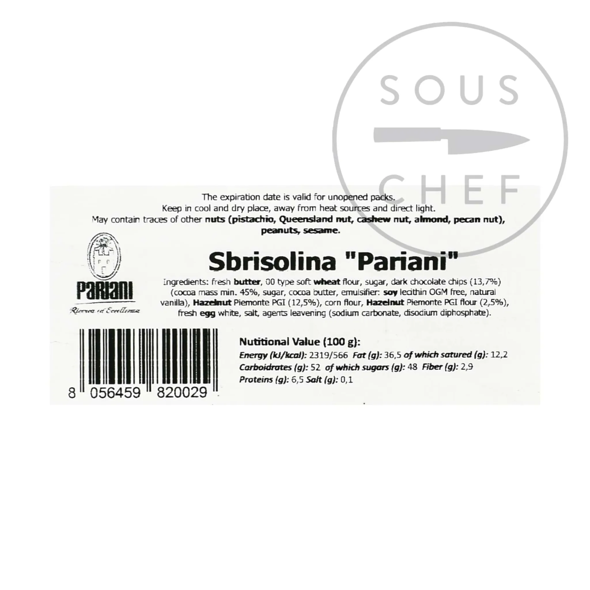 Outlet Sbrisolina Ingredients Brands|Italian Ingredients