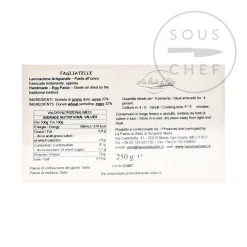 Clearance Tagliatelle Egg Pasta, 250g Italian Ingredients|Pasta, Rice & Beans