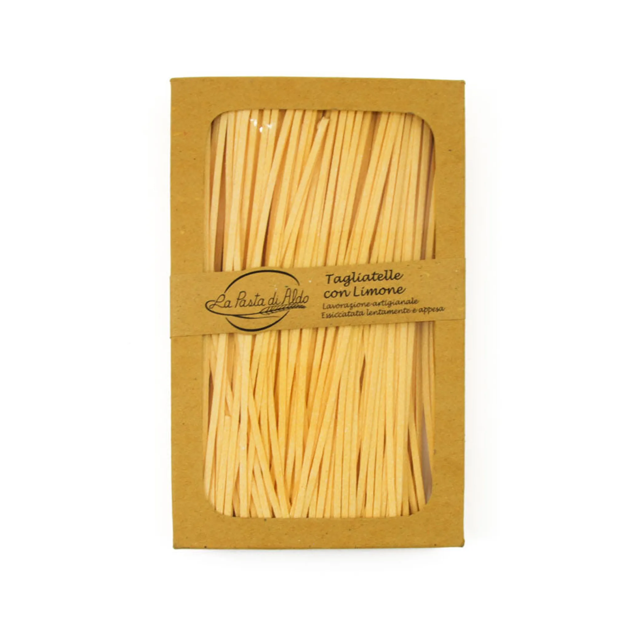 Tagliatelle Egg Pasta with Lemon, 250g Italian Ingredients|Pasta, Rice & Beans