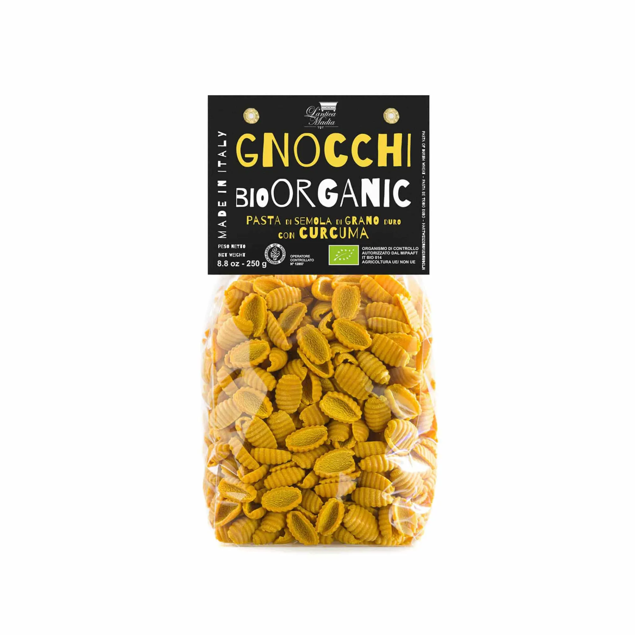 Clearance Pasta L'Antica Organic Gnocchi Pasta with Turmeric, 250g Ingredients Brands|Pasta, Rice & Beans