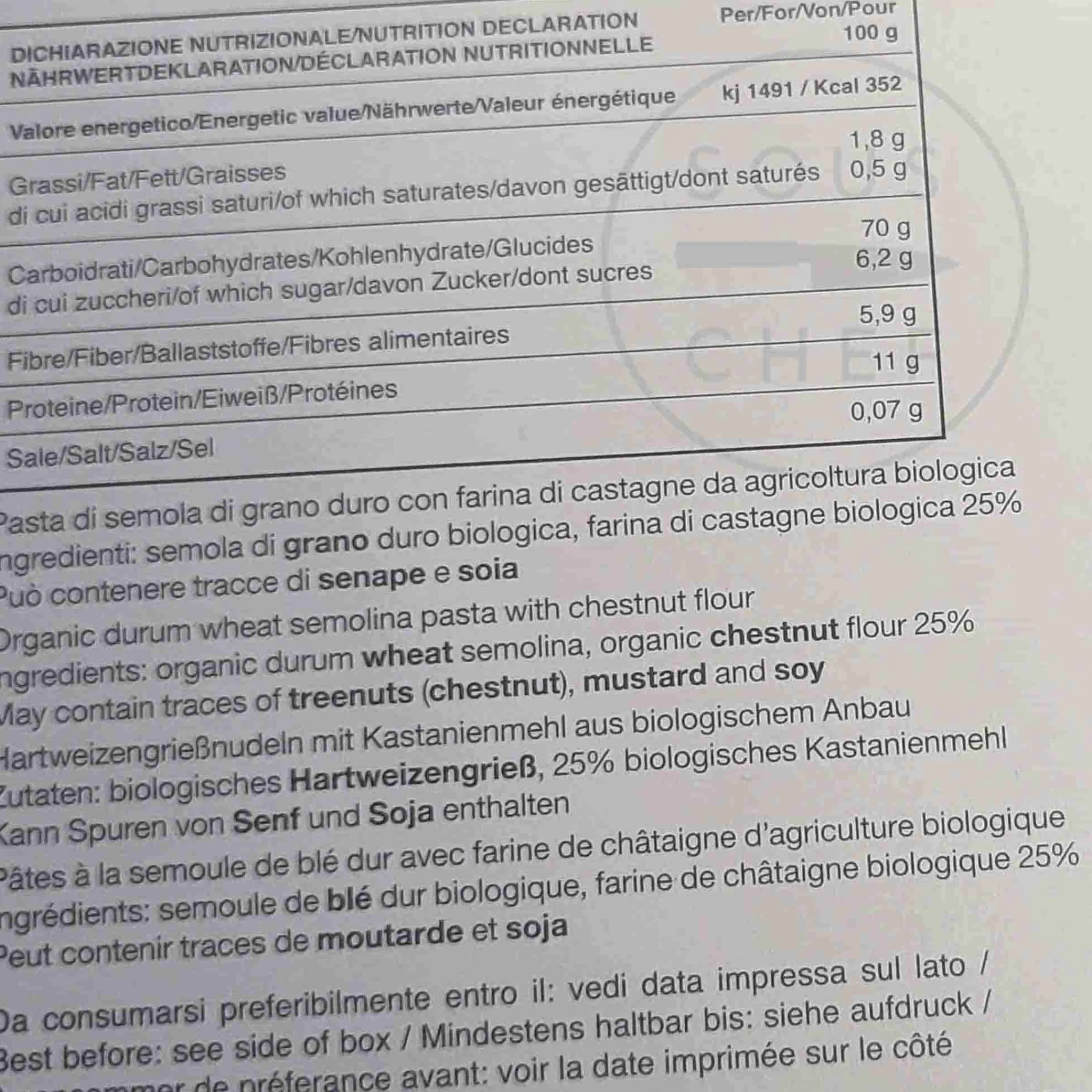 Online Signorine Alle Castagne, 250g Ingredients Brands|Italian Ingredients