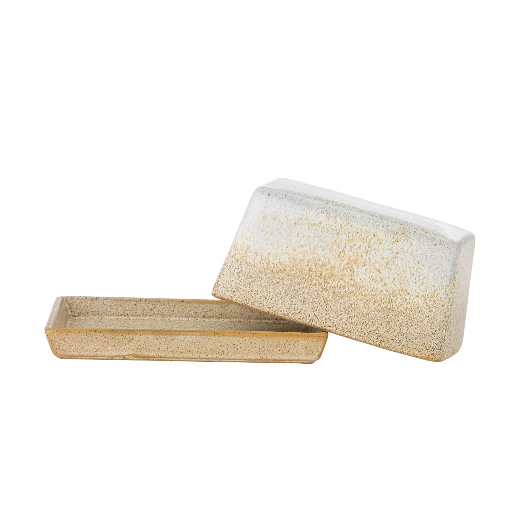Sale Paula Cream Stoneware Butter Dish Tableware Brands