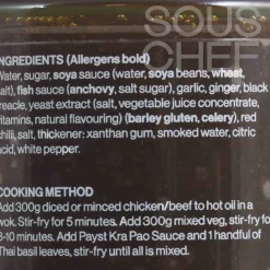 New Kra Pao Stir Fry Sauce, 190ml Ingredients Brands|Sauces & Condiments