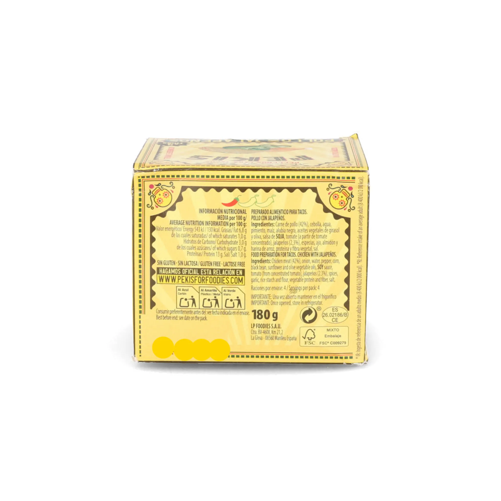Discount Pollo Con Jalapenos Taco Filler, 180g Mexican Ingredients|Sauces & Condiments