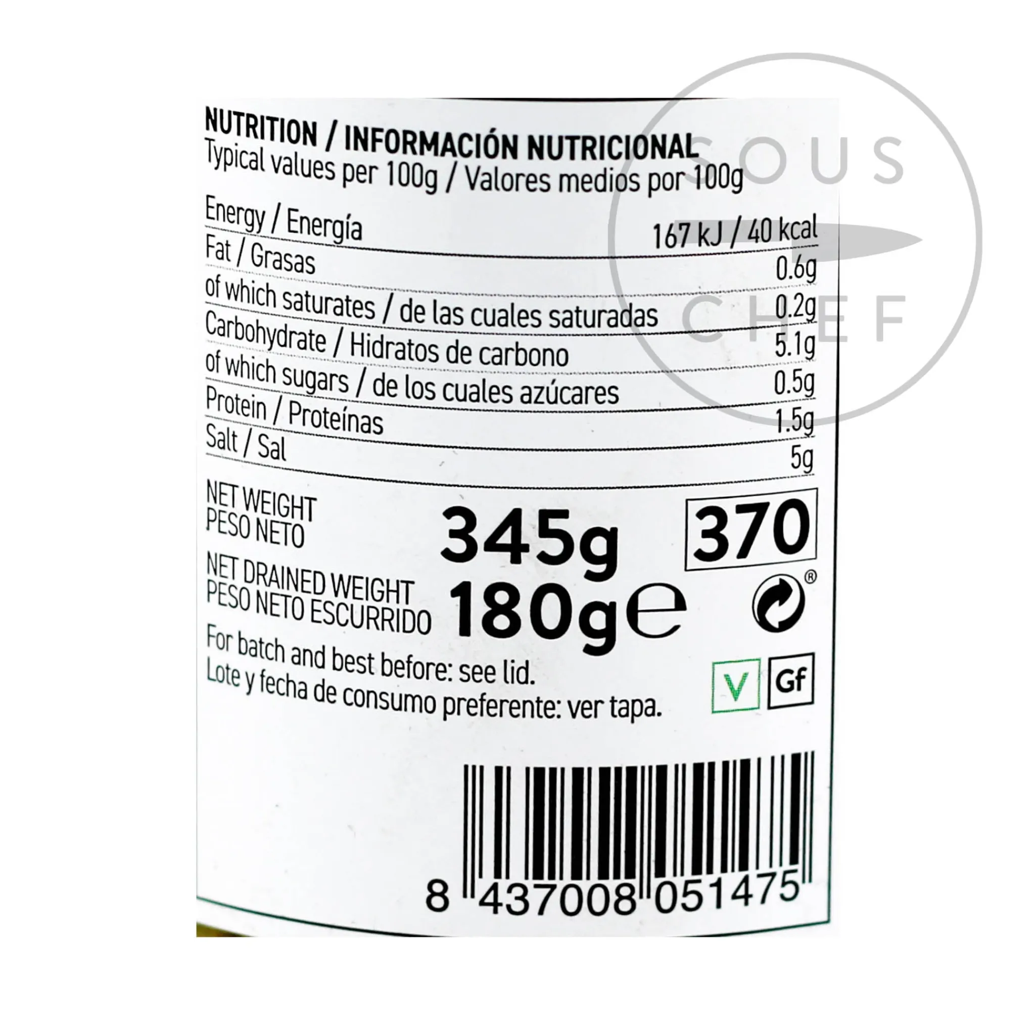 Outlet Caperberries, 180g Ingredients Brands|Spanish Ingredients