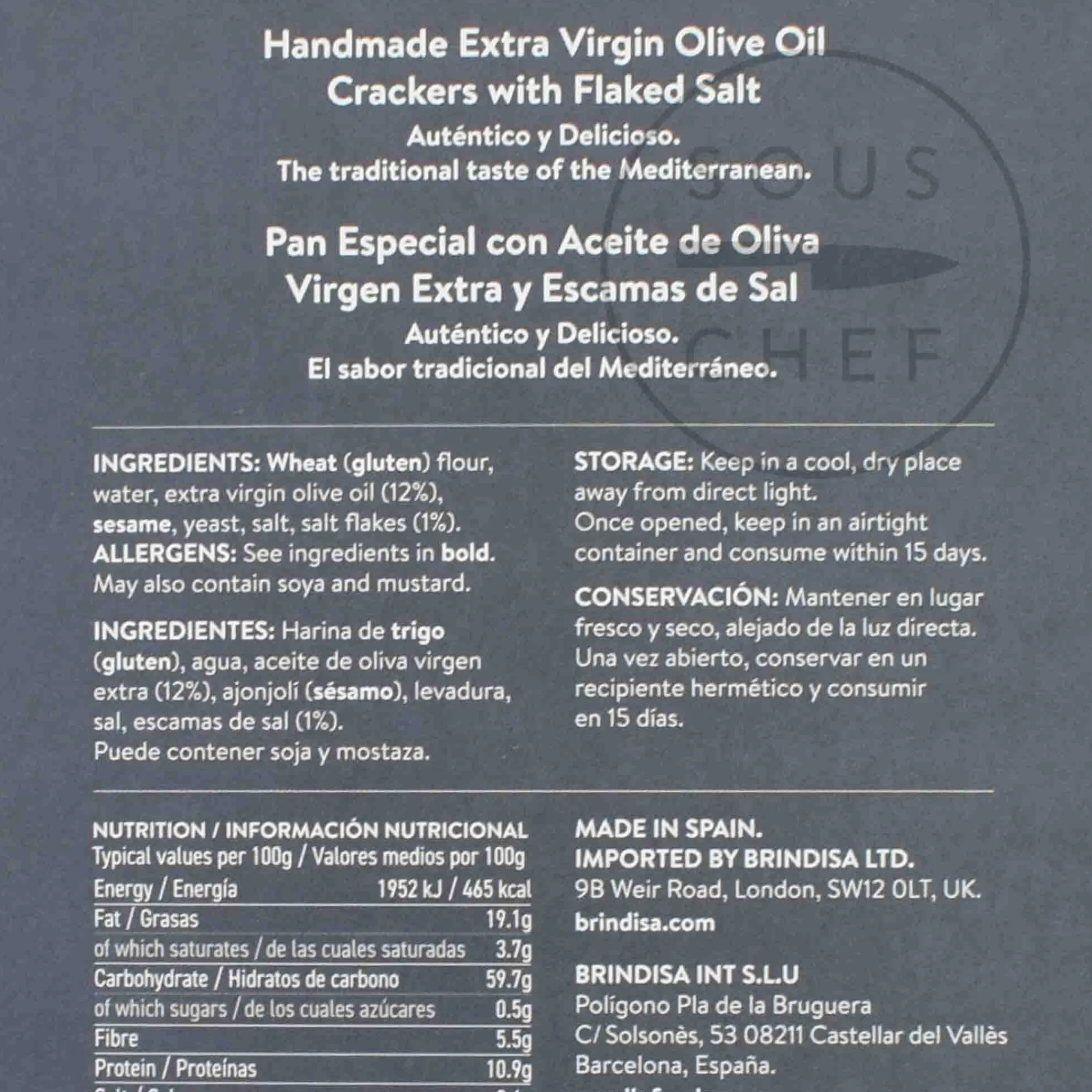 New Flaked Salt Olive Oil Reganas Crackers, 150g Spanish Ingredients|Snacks