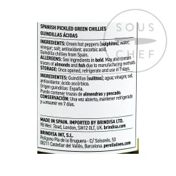 Hot Guindilla Peppers, 345g Spanish Ingredients|Vegetables