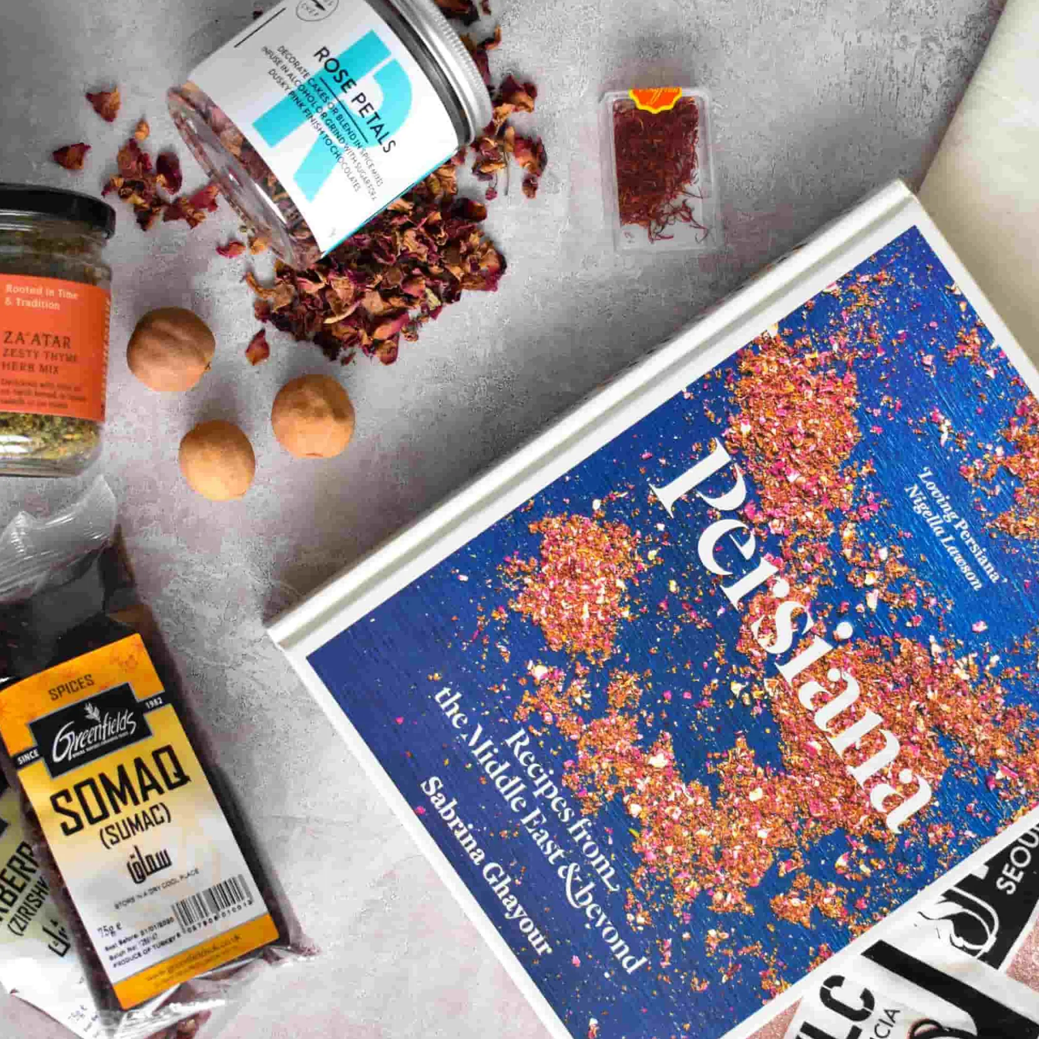 Sale Persiana Cookbook Set Ingredients Brands|Middle Eastern Ingredients