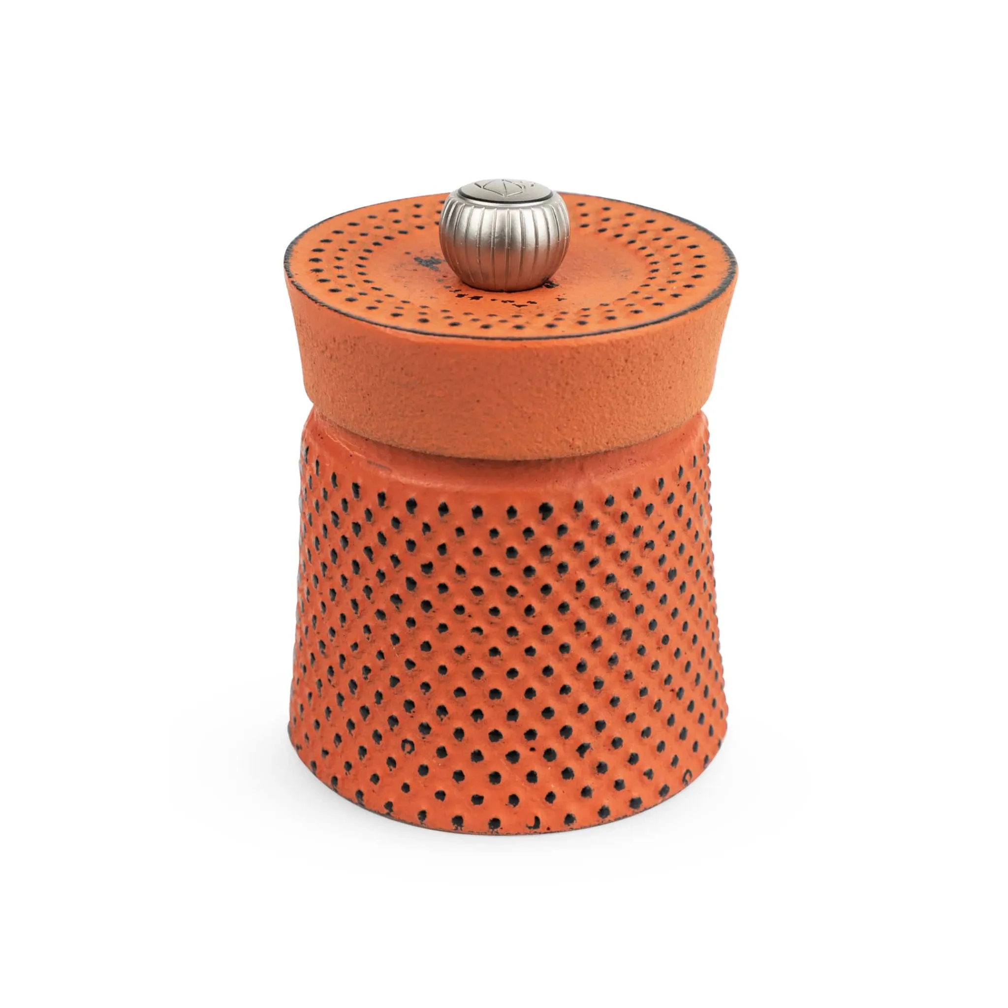 Bali Fonte Cast Iron Pepper Mill Orange, 8cm Table Setting|Serveware