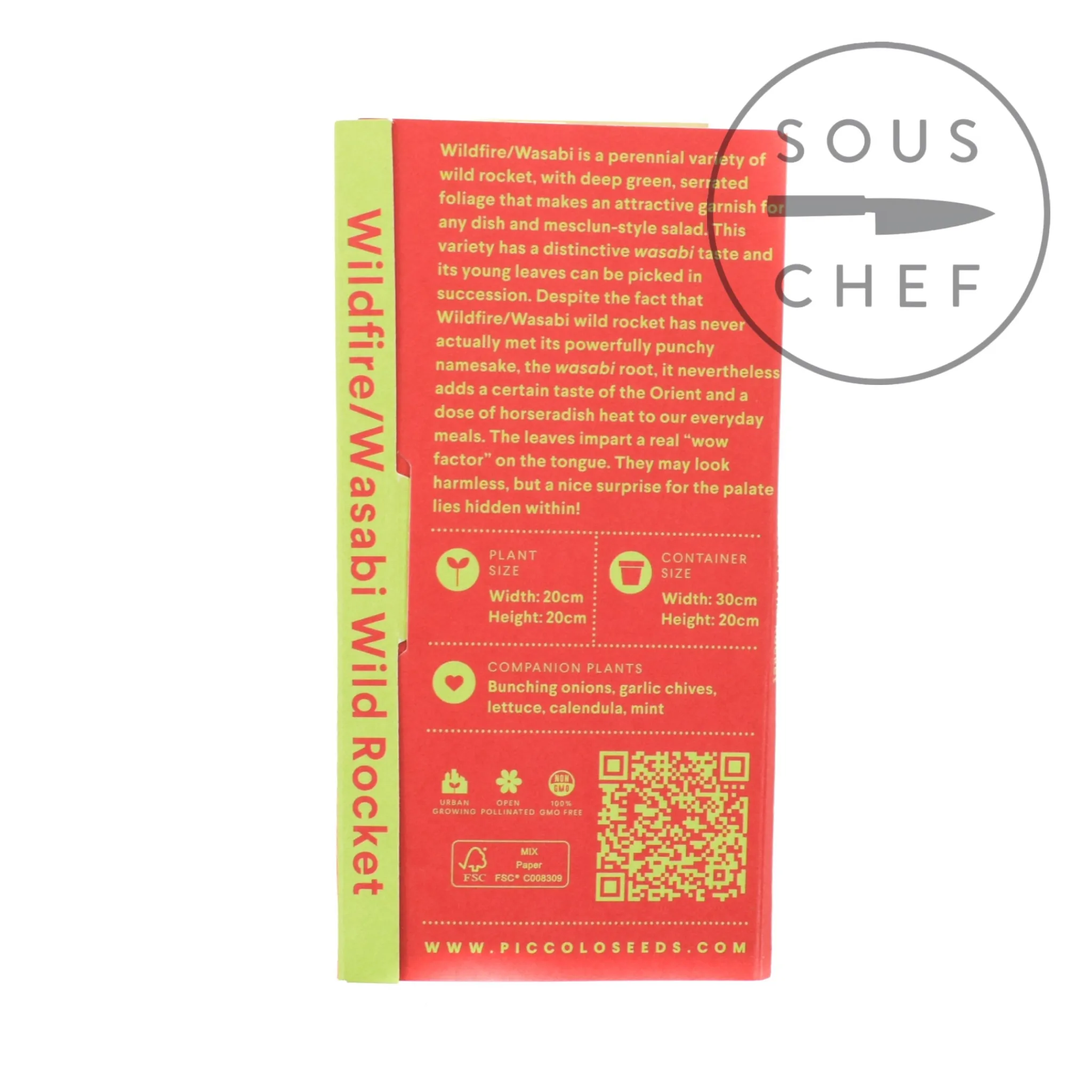 Outlet Wildfire Wasabi Rocket Seeds Tableware Brands|Ingredients Brands