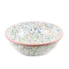Clearance Pink Dot Enamel Large Salad Bowl, 32cm Tableware Brands|Crockery & Dinnerware