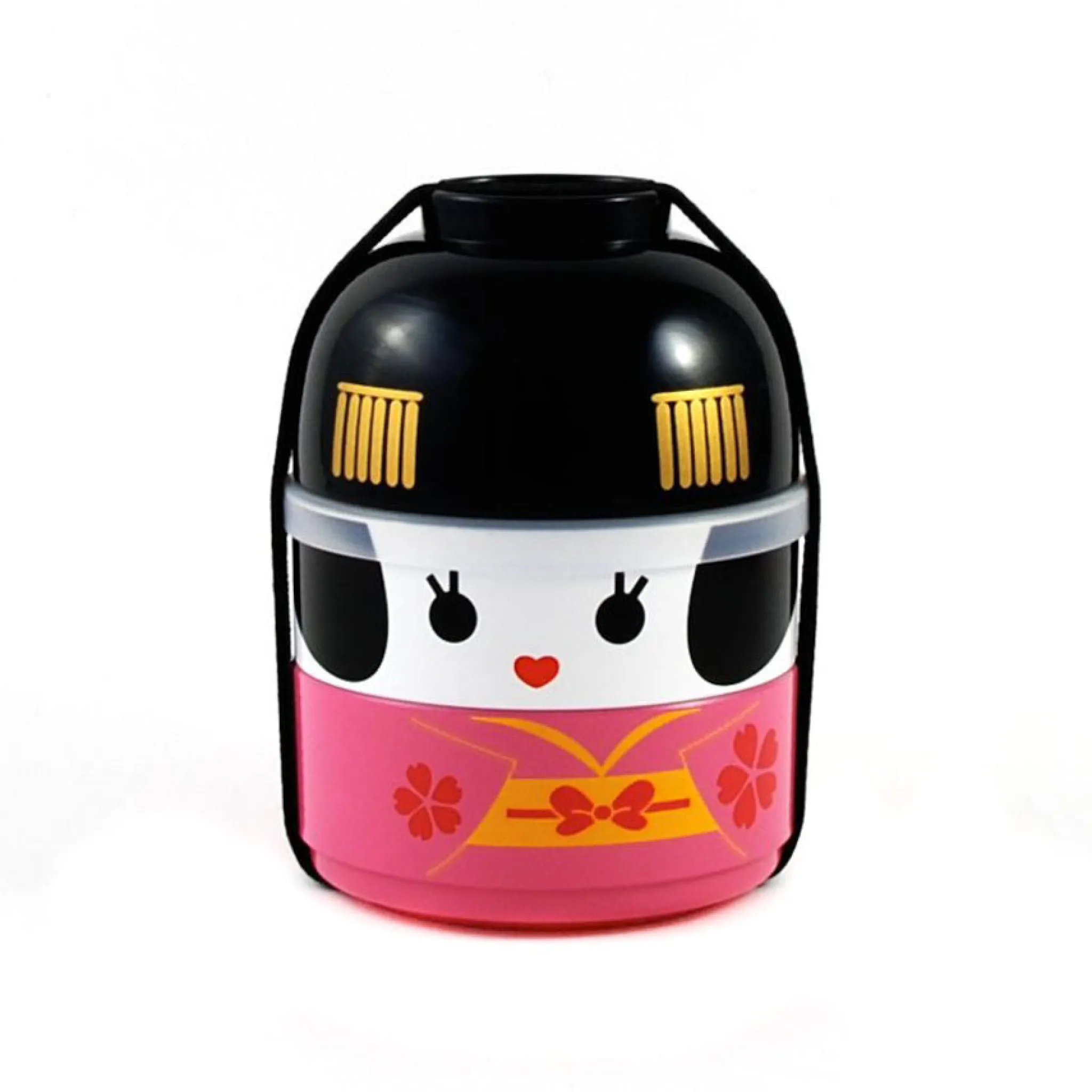 Hot Pink Geisha Bento Box, 640ml Tableware Brands|Japanese Ingredients