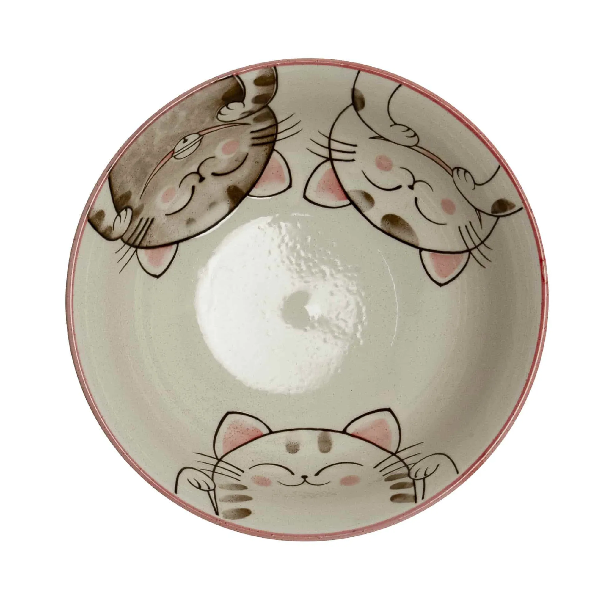 Online Pink Lucky Cat Japanese Ramen Bowl, 21cm Tableware Brands|Japanese Ingredients