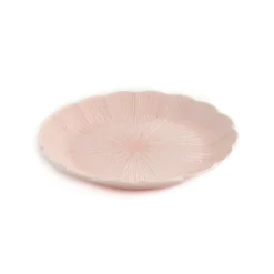 Hot Pink Scalloped Japanese Small Plate, 16cm Tableware Brands|Japanese Ingredients