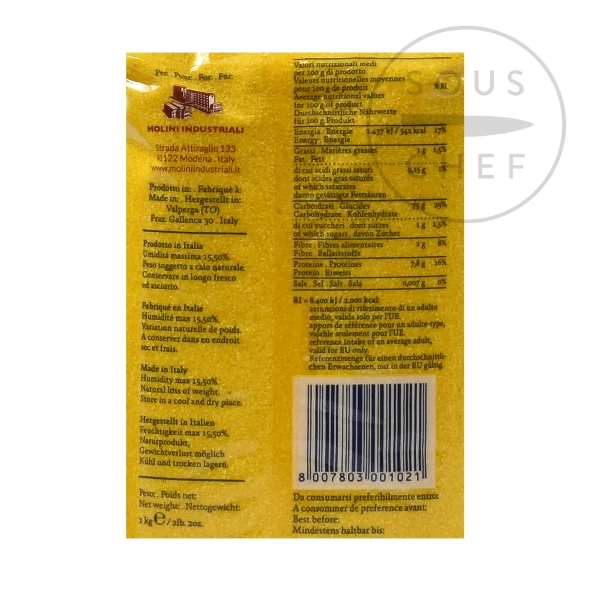 Discount Polenta Bramata, 1kg Ingredients Brands|Italian Ingredients