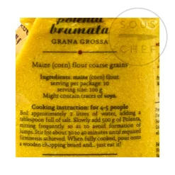Discount Polenta Bramata, 1kg Ingredients Brands|Italian Ingredients