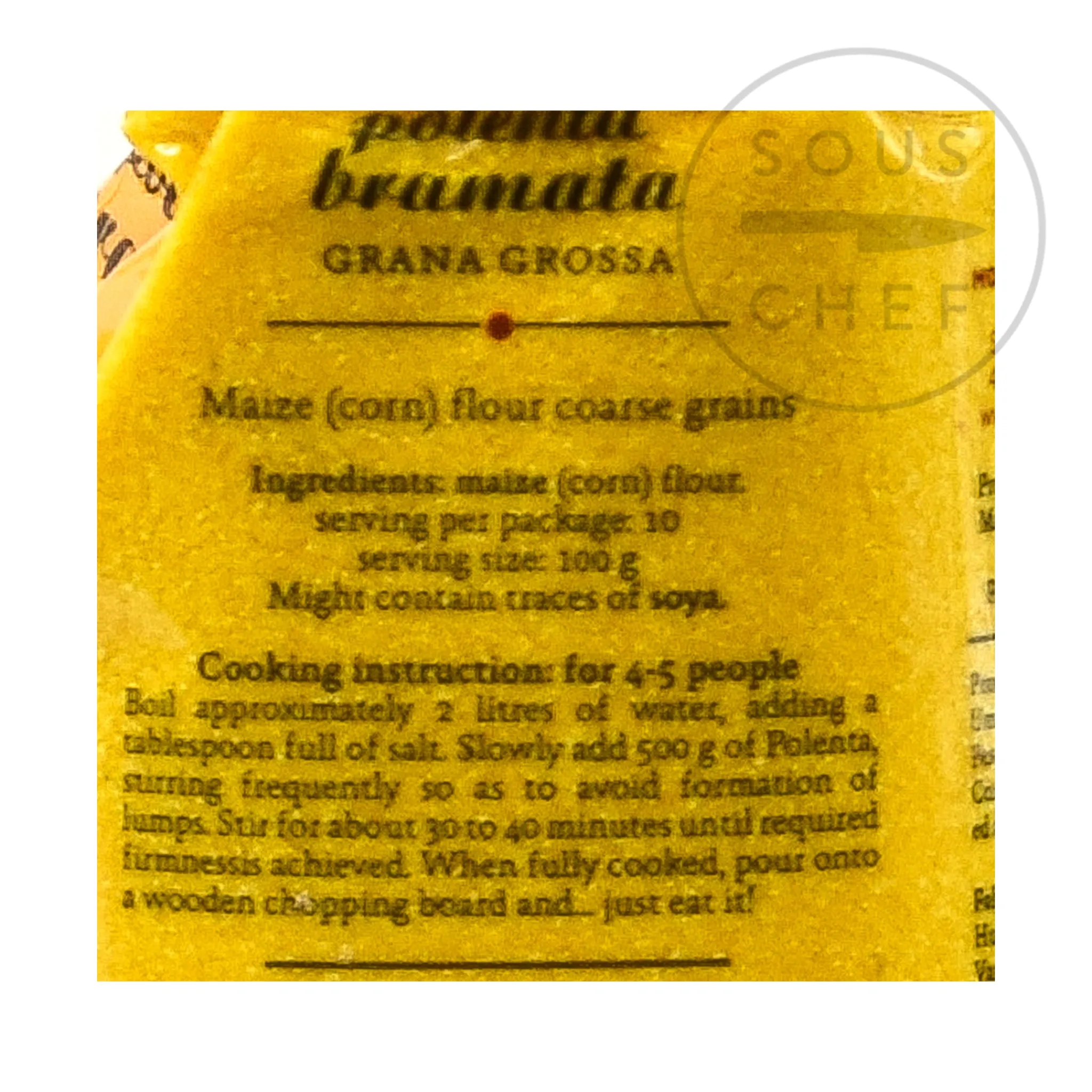 Discount Polenta Bramata, 1kg Ingredients Brands|Italian Ingredients