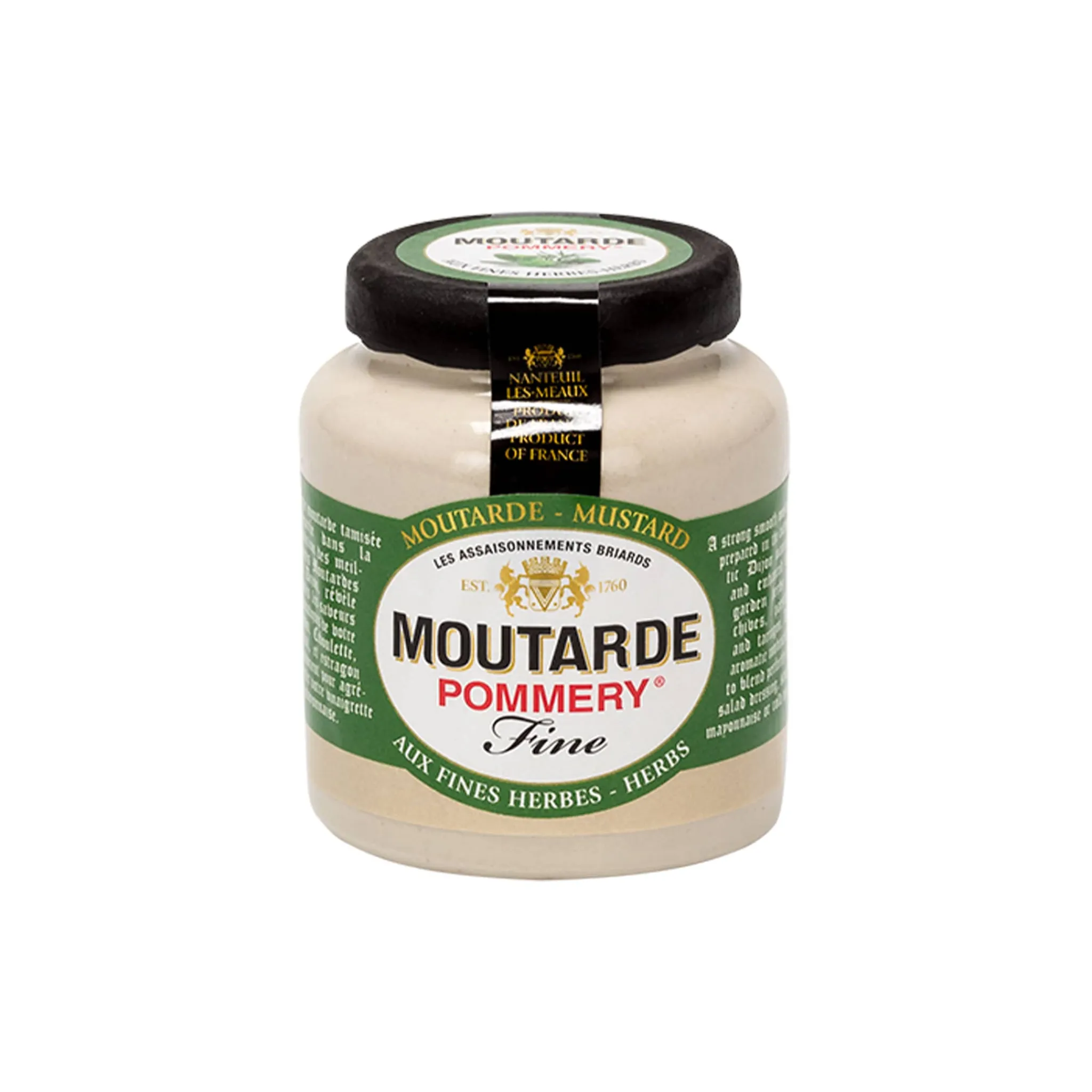 Best Herb Mustard - Chives, Parsley & Tarragon 100g Ingredients Brands|French Ingredients