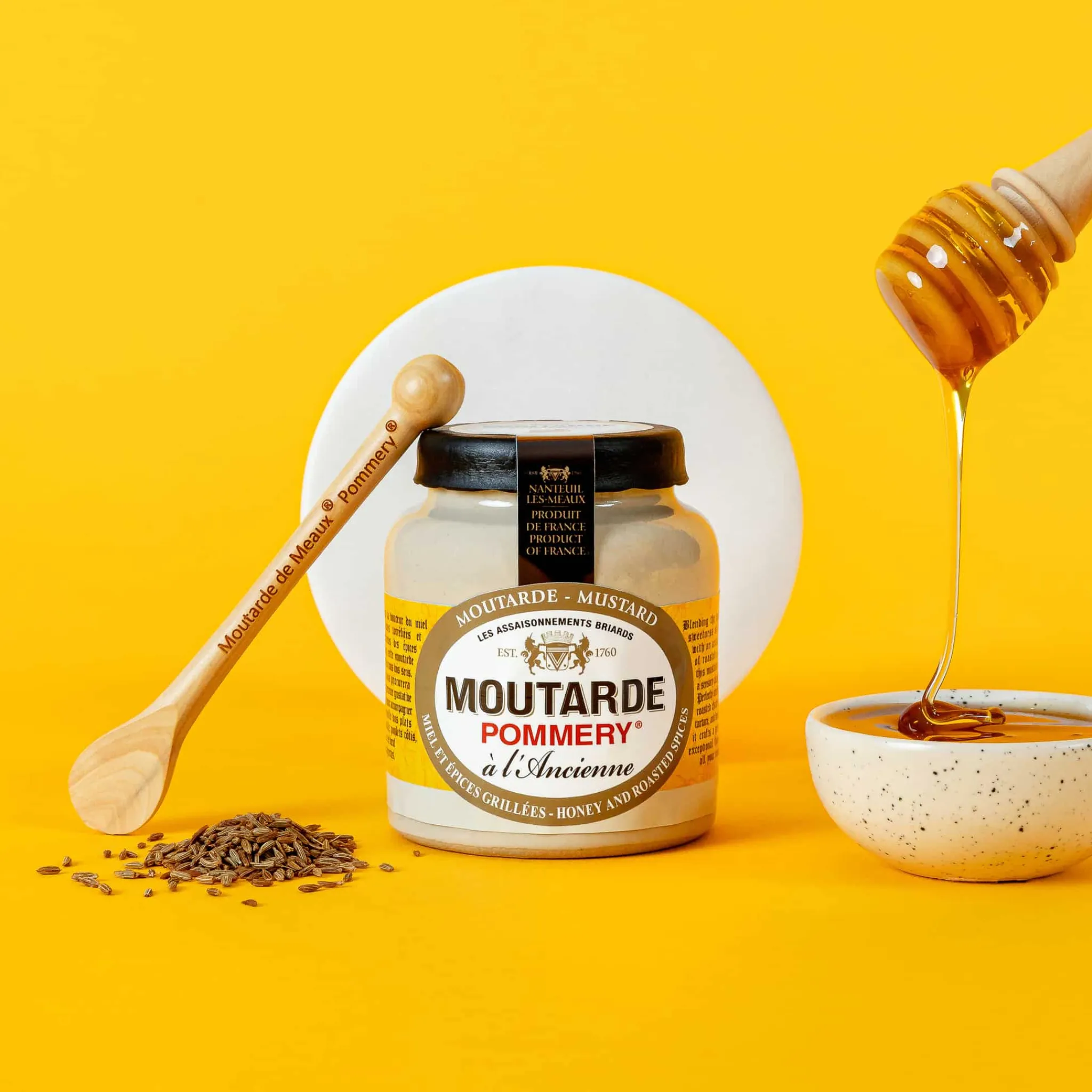 Outlet Honey Mustard with Roasted Spices, 100g Ingredients Brands|Sauces & Condiments