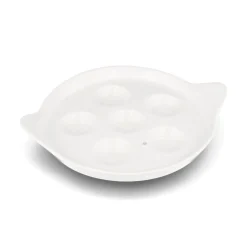 New Porcelain Snail Platter with 6 Compartments Tableware Brands|Canape Supplies