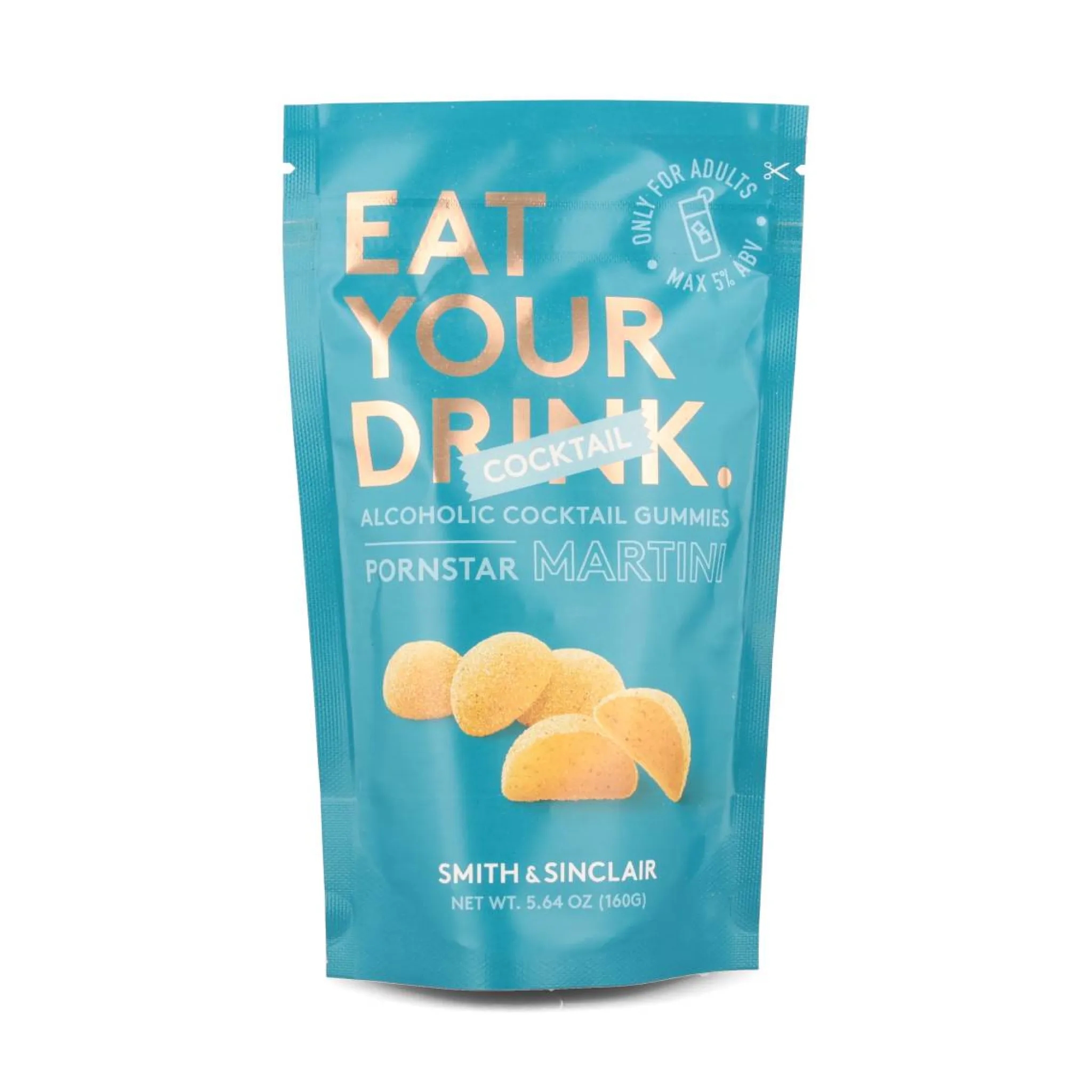 Clearance Pornstar Martini 5V Alcoholic Cocktail Jelly Sweets, 160g Ingredients Brands|Chocolate & Sweets
