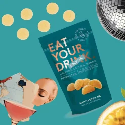 Clearance Pornstar Martini 5V Alcoholic Cocktail Jelly Sweets, 160g Ingredients Brands|Chocolate & Sweets