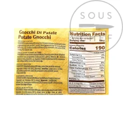Sale Potato Gnocchi, 500g Ingredients Brands|Italian Ingredients