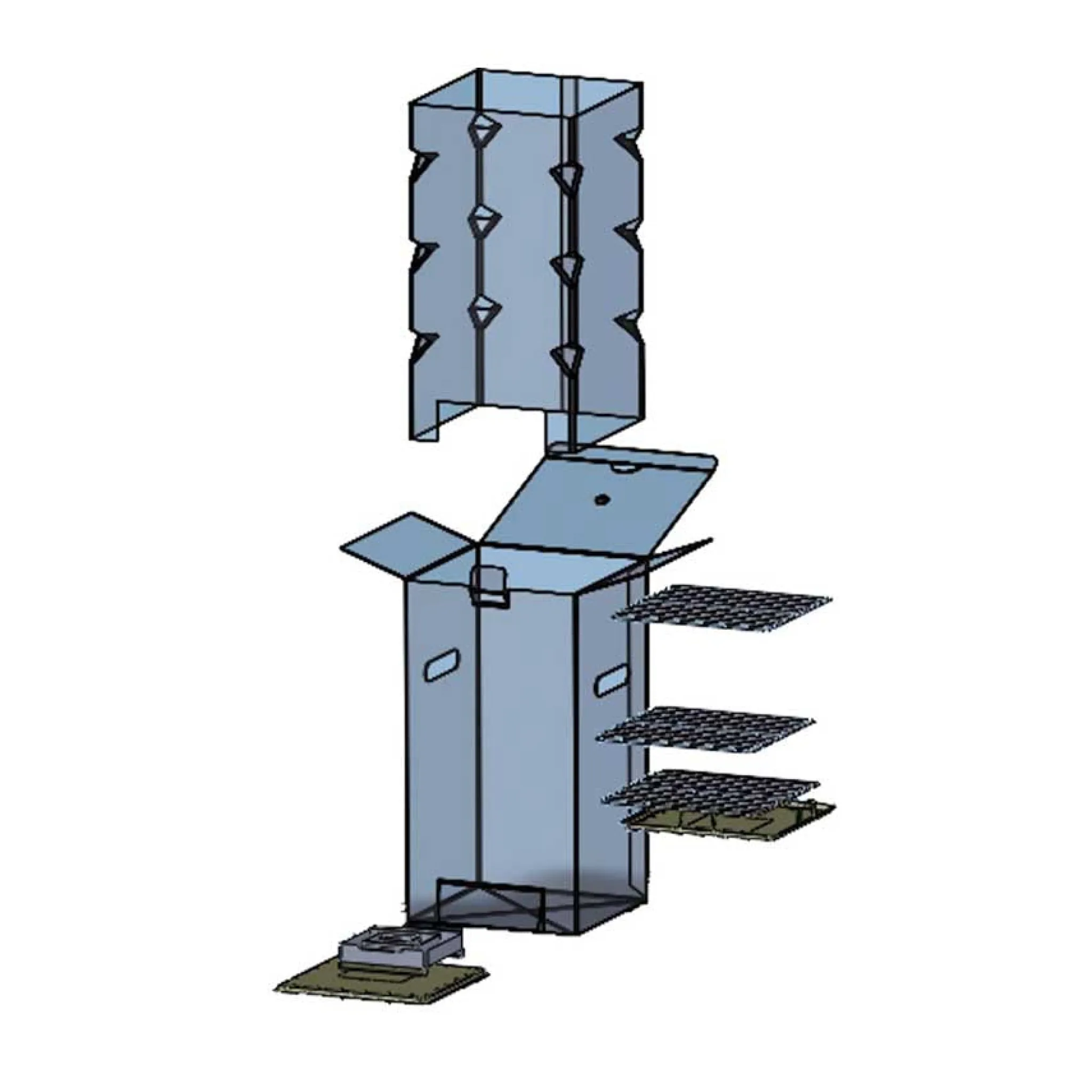 Outlet Eco Smoker Chamber American Ingredients|Food Smokers